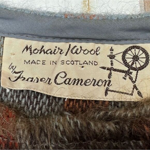 Rare Vintage Mohair Wool Blend Capelet - Picture 7 of 10